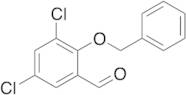 2-(Benzyloxy)-3,5-dichlorobenzenecarbaldehyde