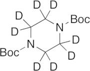 1,4-Bis(tert-boc)piperazine-d8