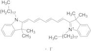 1,1-Dioctadecyl-3,3,3,3-tetramethylindotricarbocyanine Iodide (>90%)