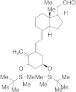 (1S,3R,5E,7E)-1,3-Bis-[(tert-butyldimethylsilyl)oxy]-9,10-secopregna-5,7,10-triene-20-carboxaldehy…