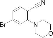 4-Bromo-2-(morpholin-4-yl)benzonitrile