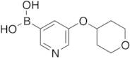 5-(Tetrahydro-2H-pyran-4-yloxy)pyridin-3-ylboronic Acid