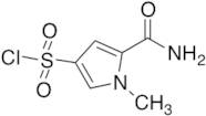 5-Carbamoyl-1-methyl-1H-pyrrole-3-sulfonyl Chloride