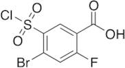 4-Bromo-5-(chlorosulfonyl)-2-fluorobenzoic Acid