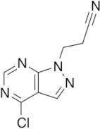 3-{4-Chloro-1H-pyrazolo[3,4-d]pyrimidin-1-yl}propanenitrile