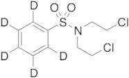 N,N-Bis(2-chloroethyl)benzenesulfonamide-d5