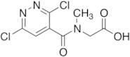 2-[1-(3,6-Dichloropyridazin-4-yl)-N-methylformamido]acetic Acid