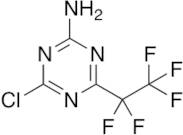 4-Chloro-6-(pentafluoroethyl)-1,3,5-triazin-2-amine