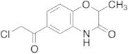 6-(2-Chloroacetyl)-2-methyl-3,4-dihydro-2H-1,4-benzoxazin-3-one