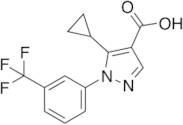 5-Cyclopropyl-1-[3-(trifluoromethyl)phenyl]-1H-pyrazole-4-carboxylic Acid