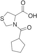 3-Cyclopentanecarbonyl-1,3-thiazolidine-4-carboxylic Acid