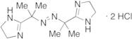 1,2-Bis(2-(4,5-dihydro-1H-imidazol-2-yl)propan-2-yl)diazene Dihydrochloride