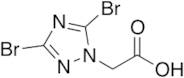 2-(3,5-Dibromo-1H-1,2,4-triazol-1-yl)acetic Acid