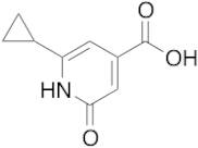 6-cyclopropyl-2-oxo-1,2-dihydropyridine-4-carboxylic acid