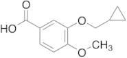 3-(Cyclopropylmethoxy)-4-methoxybenzoic Acid