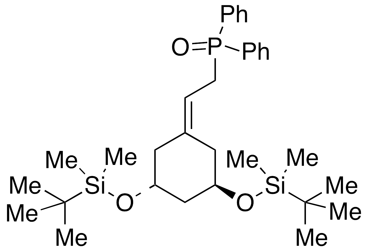 (3R-trans)-[2-[3,5-Bis[[(1,1-dimethylethyl)dimethylsilyl]oxy]cyclohexylidene]ethyl]diphenyl-phos...