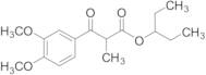 3-(3,4-Dimethoxyphenyl)-2-methyl-3-oxo-propionic Acid Ethylpropyl Ester