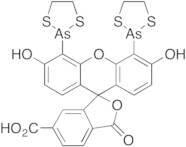 4',5'-Bis(1,3,2-dithiarsolan-2-yl)-3',6'-dihydroxy-3-oxospiro[isobenzofuran-1(3H),9'-[9H]xanthene]-6-carboxylic Acid