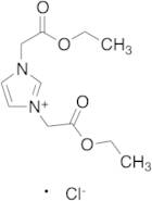 1,3-Bis(2-ethoxy-2-oxoethyl)-1H-imidazolium Chloride