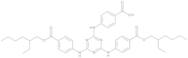 4-(4,6-Bis(4-((2-ethylhexyloxy)carbonyl)phenylamino)-1,3,5-triazin-2-ylamino)benzoic Acid