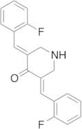 3,5-Bis[(2-fluorophenyl)methylene]-4-piperidinone