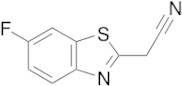 6-Fluoro-2-benzothiazoleacetonitrile
