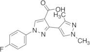 1-(4-Fluorophenyl)-1',3'-dimethyl-1H,1'H-3,4'-bipyrazole-4-carboxylic Acid