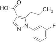1-(3-Fluorophenyl)-5-propyl-1H-pyrazole-4-carboxylic Acid