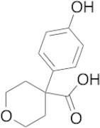 4-(4-Hydroxyphenyl)oxane-4-carboxylic Acid