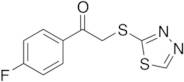 1-(4-Fluorophenyl)-2-(1,3,4-thiadiazol-2-ylsulfanyl)ethan-1-one