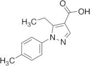 5-Ethyl-1-(4-methylphenyl)-1H-pyrazole-4-carboxylic Acid
