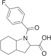 1-(4-Fluorobenzoyl)-octahydro-1H-indole-2-carboxylic Acid