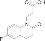 3-(6-Fluoro-2-oxo-1,2,3,4-tetrahydroquinolin-1-yl)propanoic Acid