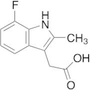(7-Fluoro-2-methyl-1H-indol-3-yl)acetic Acid