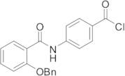 4-(2-(Benzyloxy)benzamido)benzoyl Chloride