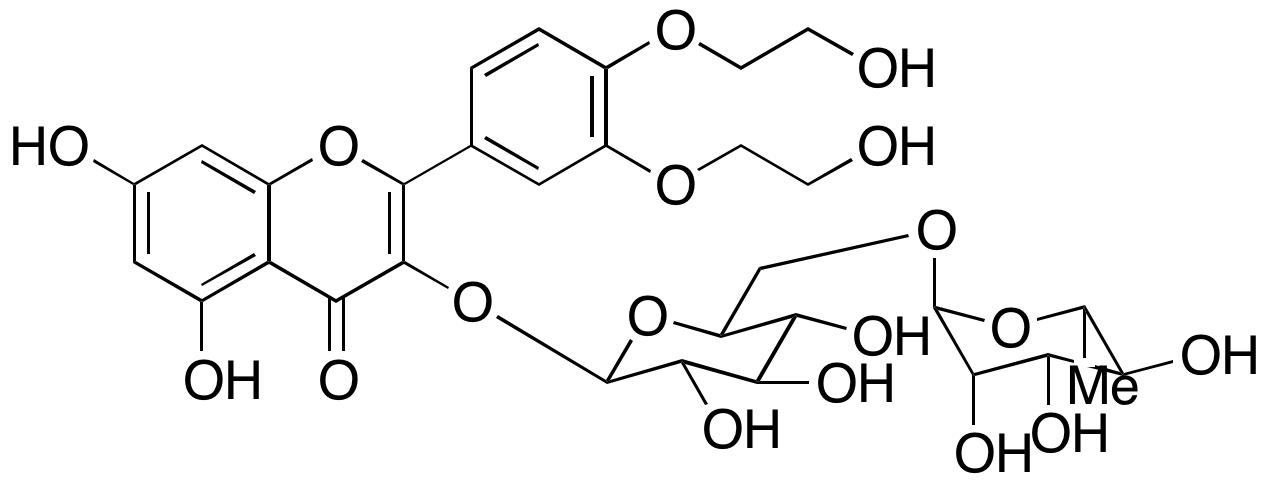 3’,4’-Bis(hydroxyethyl)rutoside