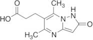 3-{2-Hydroxy-5,7-dimethylpyrazolo[1,5-a]pyrimidin-6-yl}propanoic Acid