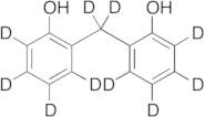 2,2'-Bis(hydroxyphenyl)methane-d10 (d9 Major)