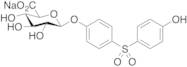 Bis(4-hydroxyphenyl) Sulfone O-β-D-Glucuronide Sodium Salt