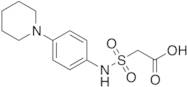 2-{[4-(Piperidin-1-yl)phenyl]sulfamoyl}acetic Acid
