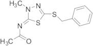 N-(5-(Benzylthio)-3-methyl-1,3,4-thiadiazole-2(3H)-ylidene) Acetamide (E,Z Mixture)