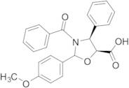 (4S,5S)-3-Benzoyl-2-(4-methoxyphenyl)-4-phenyloxazolidine-5-carboxylic Acid