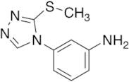 3-[3-(Methylsulfanyl)-4H-1,2,4-triazol-4-yl]aniline