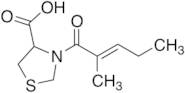 3-(2-Methylpent-2-enoyl)-1,3-thiazolidine-4-carboxylic Acid