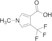 1-Methyl-4-(trifluoromethyl)-1H-pyrrole-3-carboxylic Acid