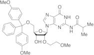 5'-O-[Bis(4-methoxyphenyl)phenylmethyl]-2'-O-(2-methoxyethyl)-N-(2-methyl-1-oxopropyl)guanosine