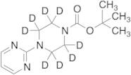 tert-Butyl 4-(2-Pyrimidinyl)-1-piperazinecarboxylate-D8