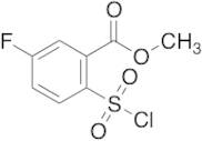 methyl 2-(chlorosulfonyl)-5-fluorobenzoate