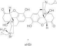 2,2’-Mono-N-methyl-bisnaltrexone Bromide Hydrobromide (~90%)
