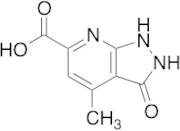 4-methyl-3-oxo-2,3-dihydro-1H-pyrazolo[3,4-b]pyridine-6-carboxylic Acid